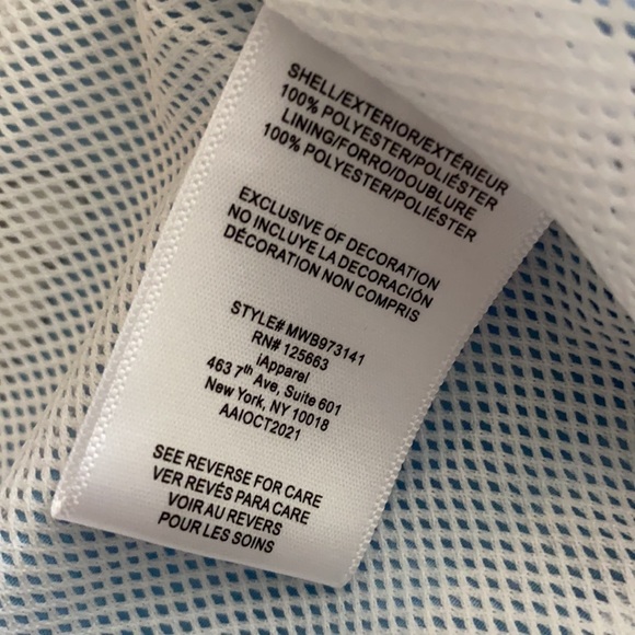 Members Only | Space Jam A New Legacy Tune Squad Team Windbreaker Blue (10/12) - Picture 14 of 16